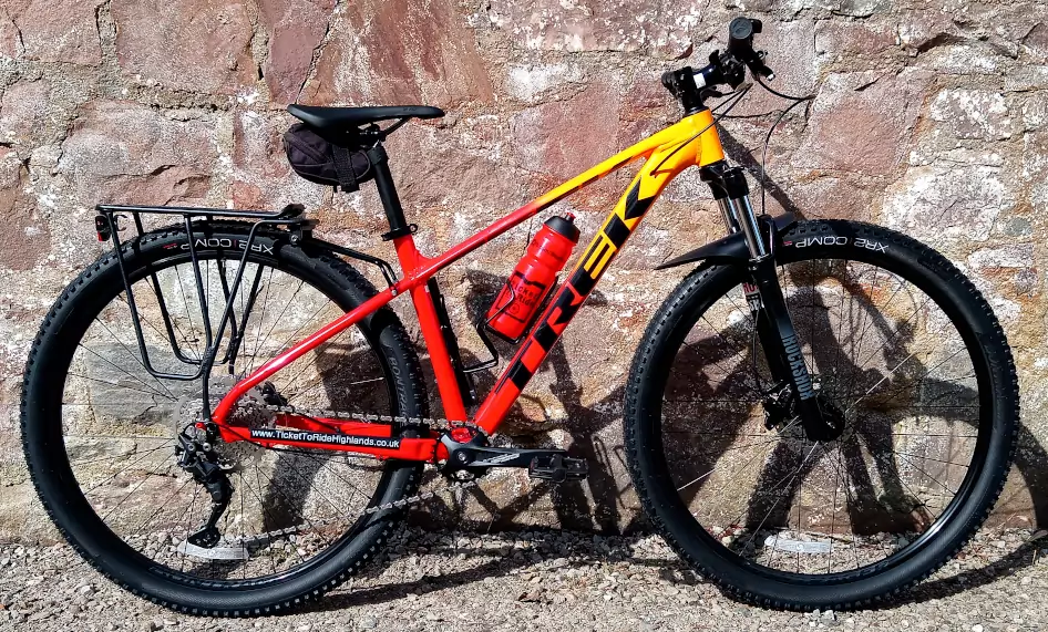 mountain bike for hire in Inverness