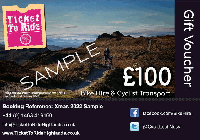 Cycling Gift Voucher Scotland